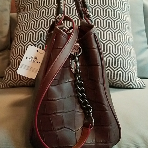 🎆SOLD🎆. Coach Signature Exotic MX Small Margot - Picture 2 of 5